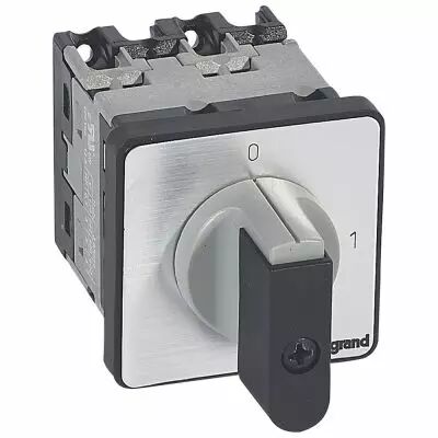 Commutateur - inter marche/arr�t - PR 12 - 3P - 3 contacts - fixation vis (027402)