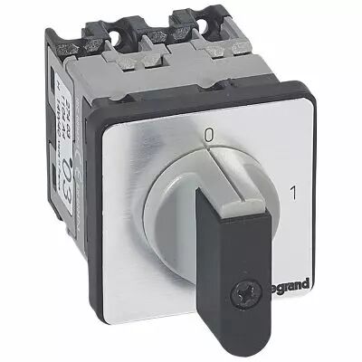 Commutateur - inter marche/arr�t - PR 12 - 4P - 4 contacts - fixation vis (027403)