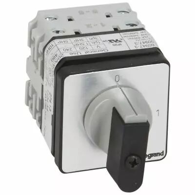 Commutateur - inter marche/arr�t - PR 21 - 4P - 4 contacts - fixation vis (027413)