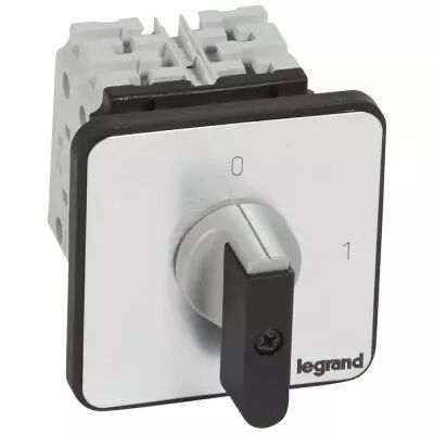 Commutateur - inter marche/arr�t - PR 26 - 3P - 3 contacts - fixation vis (027417)