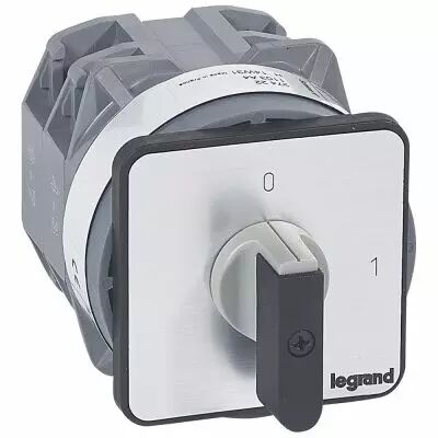 Commutateur - inter marche/arr�t - PR 40 - 3P - 3 contacts - fixation vis (027422)