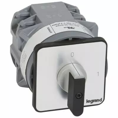 Commutateur - inter marche/arr�t - PR 40 - 4P - 4 contacts - fixation vis (027423)