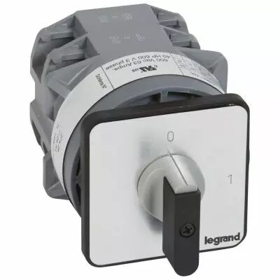 Commutateur - inter marche/arr�t - PR 63 - 4P - 4 contacts - fixation vis (027428)