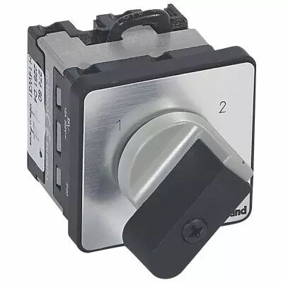 Commutateur - inverseur sans arr�t - PR 12 - 1P - 2 contacts - fixation vis (027460)
