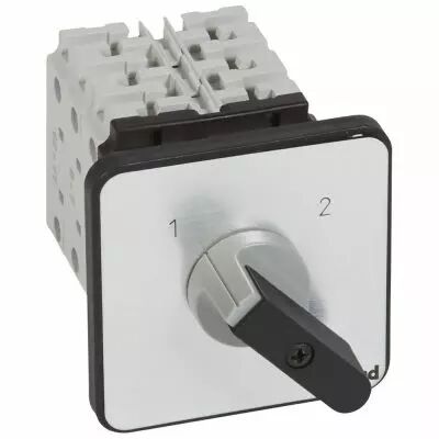 Commutateur - inverseur sans arr�t - PR 26 - 3P - 6 contacts - fixation vis (027477)