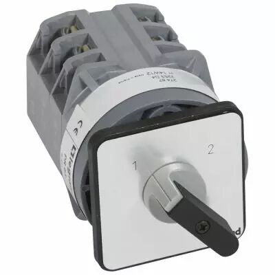 Commutateur - inverseur sans arr�t - PR 63 - 3P - 6 contacts - fixation vis (027487)