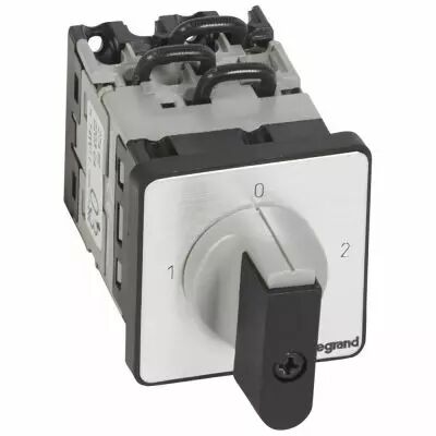 Commutateur - inverseur avec arr�t 90�- PR 12 - 3P - 6 contacts - fixation vis (027492)