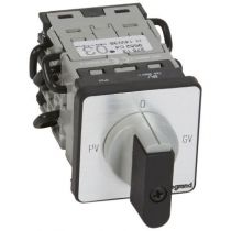 Commutateur moteur 3P - démarreur 2 vitesses - PR 12 - PV-O-GV - fix vis (027513)