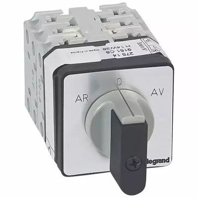 Commutateur moteur 3P - inverseur 1 vitesse - PR 17 - 5 contacts - fix vis (027514)