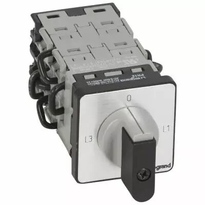 Commutateur de mesure - amp�rem�tre sans TI - PR 12 - 9 contacts - fix vis (027534)