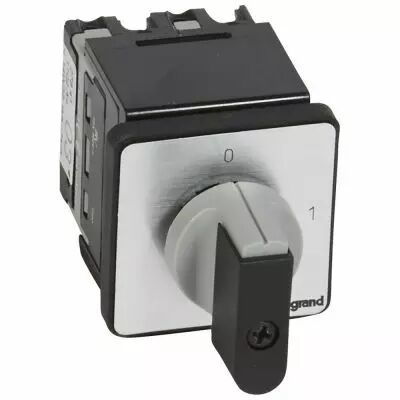 Commutateur - inter marche/arr�t - manette - PR 12 - 2P - fixation �22 (027541)