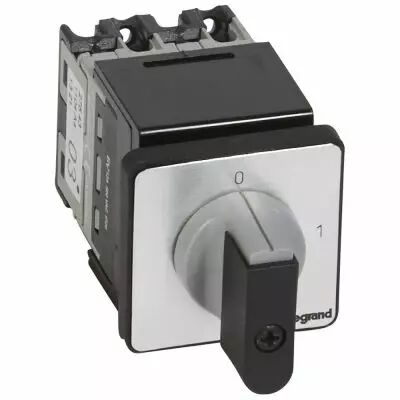 Commutateur - inter marche/arr�t - manette - PR 12 - 4P - fixation �22 (027543)