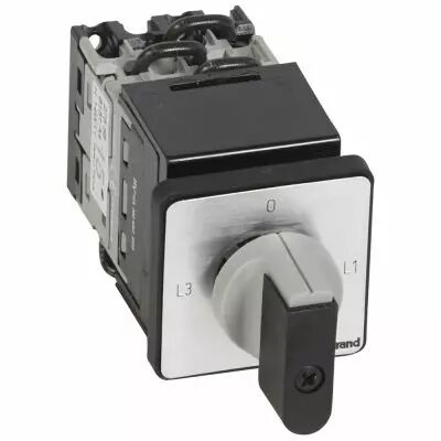 Commutateur de mesure - amp�rem�tre 3 TI - PR 12 - 6 contacts - fix �22 (027558)