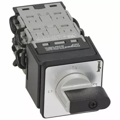 Commutateur de mesure - amp�rem�tre 3 TI - PR 12 - 9 contacts - fix �22 (027560)