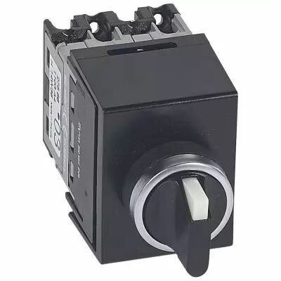 Commutateur - inter marche/arr�t - t�te de cde manette - PR 12 - 3P - fix �22 (027566)