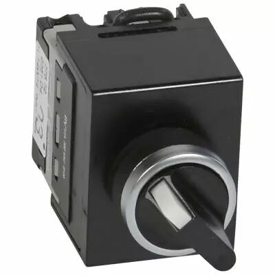 Commutateur - inverseur sans arr�t - t�te de cde manette - PR 12 - 1P - fix �22 (027572)