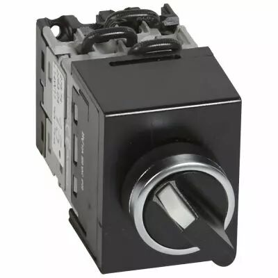 Commutateur - inverseur sans arr�t - t�te de cde manette - PR 12 - 3P - fix �22 (027574)