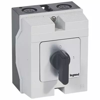 Commutateur - inter marche/arr�t - PR 17 - 2P - 2 contacts - bo�tier 96x120 mm (027716)