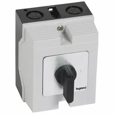 Commutateur - inter marche/arr�t - PR 17 - 4P - 4 contacts - bo�tier 96x120 mm (027718)