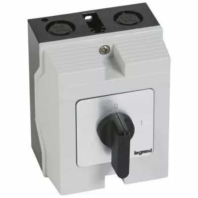 Commutateur - inter marche/arr�t - PR 21 - 3P - 3 contacts - bo�tier 96x120 mm (027722)