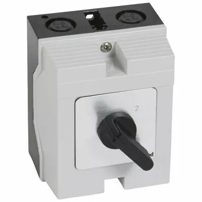 Commutateur - inverseur sans arr�t - PR 12 - 3P - 6 contacts - bo�tier 96x120 mm (027755)