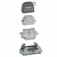 Kit connect multip�les Hypra - 16 A - 500 V - 6P+T - encastr� bornes auto (052620)