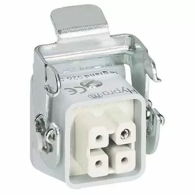 Connect multip�les Hypra - 10 A - 250 V - 3P+T - embase fem vert encast - plast (052650)