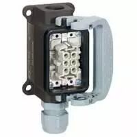 Connect multip�les Hypra - 16 A - 500 V - 48P+T - embase femelle saillie (052665)