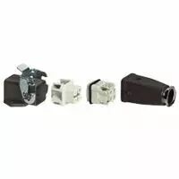 Kit connect multip�les Hypra - 10 A - 250 V - 3P+T - sortie lat�rale - m�tal (053122)