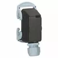 Connect multip�les Hypra - 16 A - 500 V - 10P+T - capot m�le avec verrouillage (053131)