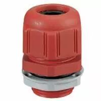 Presse-�toupe plastique- IP68- ISO 20- pour bo�te Plexo incendie- rouge RAL 3000 (091931)