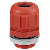 Presse-�toupe plastique- IP68- ISO 25- pour bo�te Plexo incendie- rouge RAL 3000 (091932)