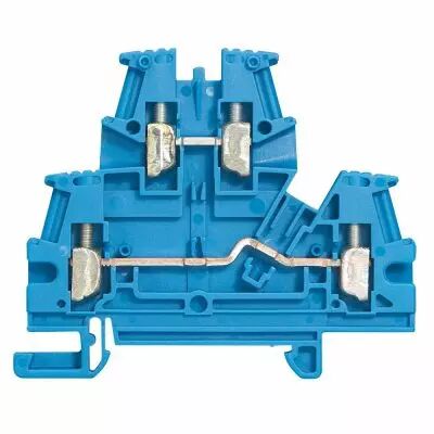 Bloc jonc Viking 3 � vis - 2 jonctions - 2 �tages - bleu - pas 5 (037107)