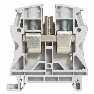 Bloc jonc Viking 3 � vis - 1 jonction/1 entr�e/1 sortie - gris - pas 12 (037164)
