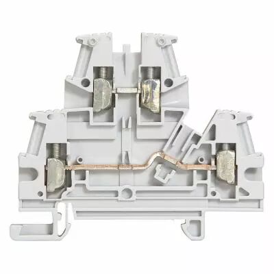 Bloc jonc Viking 3 � vis - 2 jonctions - 2 �tages - gris - pas 6 (037168)