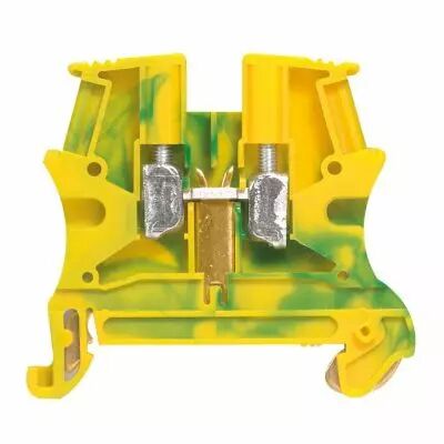 Bloc jonction Viking 3 - pour cond de protect pied m�tal - rail sym - pas 5 (037170)