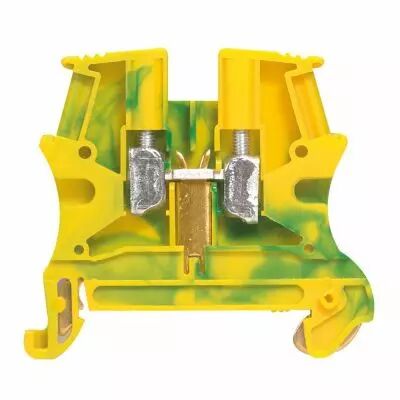 Bloc jonction Viking 3 - pour cond de protect pied m�tal - rail sym - pas 6 (037171)