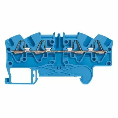 Bloc jonc Viking 3 � ressort - 1 jonc/4 conduct - 2entr/2 sort - bleu - pas 6 (037209)