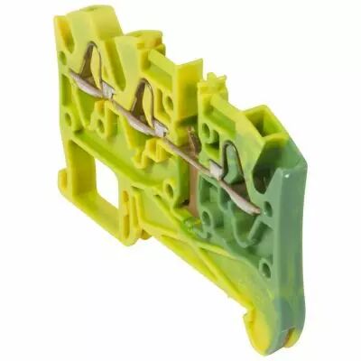 Bloc jonc Viking 3 � ressort - 1 jonc/3 conduc -1entr/2sort-vert/jaune - pas 5 (037210)
