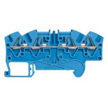Bloc jonc Viking 3 à ressort - 1 jonc/4 conduct - 2entr/2 sort - bleu - pas 5 (037247)