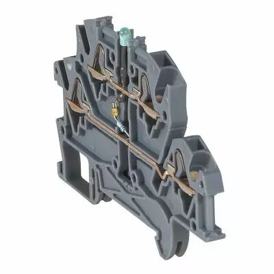 Bloc jonc Viking 3 � ressort - 2 jonc/4 conduc/2 �tages � LED - gris - pas 5 (037256)