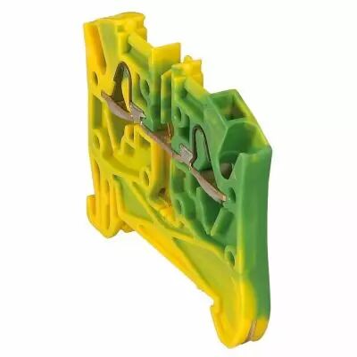 Bloc jonc Viking 3 � ressort - 1 jonc/2 conduc -1entr/1sort-vert/jaune - pas 5 (037270)