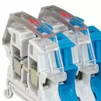 Ecran de protection pour bloc jonc Viking 3 vis - 1P - 1entr/1sort - pas 12/15 (037567)