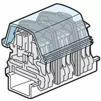 Ecran de protect bloc jonc Viking 3 vis - � couper - 1entr/1sort - pas 5,8,6,10 (037568)