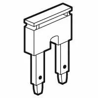 Peigne pour bloc jonc Viking 3 ressort - pour 2 blocs pas de 10 mm - rouge (037582)
