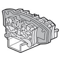 Cloison séparat/isol - bloc jonc Viking 3 ressort - 1-2 entr/1-2 sort - pas5/6 (037595)