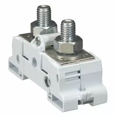 Bloc jonction de puissance Viking 3 - rails sym�triques - M10 - pas 34 - Larg 20 (039072)