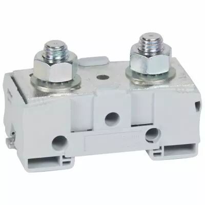 Bloc jonction de puissance Viking 3 - rails sym�triques - M12 - pas 46 - Larg 35 (039074)