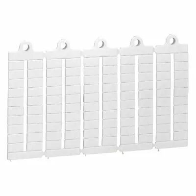 Plaque rep�res bloc jonction Viking 3 - vierges - pas 6 mm (039501)