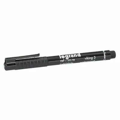 Stylo feutre noir ind�l�bile pour rep�rage (039598)